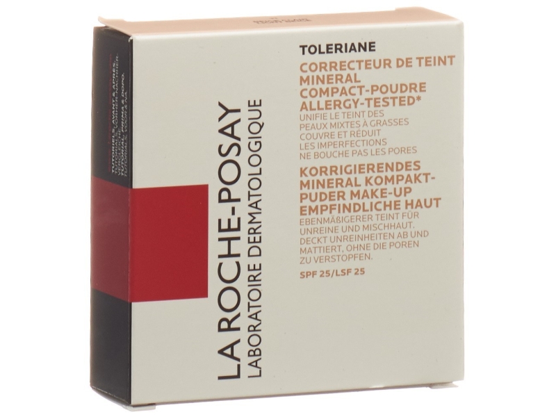 LA ROCHE-POSAY Tolériane correcteur de teint mineral poudre compact 11 Beige clair 9.5g