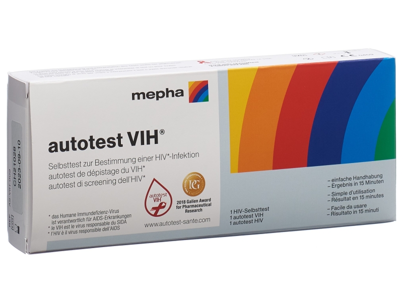 MEPHA autotest de dépistage du VIH