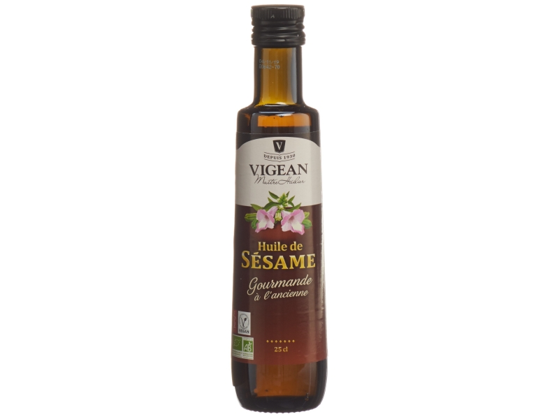 VIGEAN huile de Sésame grillé Bio