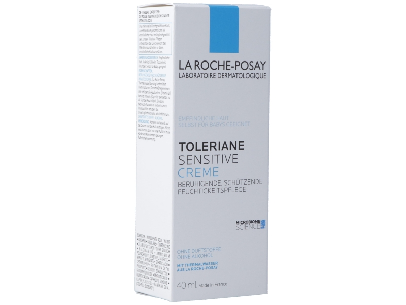 LA ROCHE-POSAY Toleriane sensitive crème soin hydratant apaisant et protecteur 40 ml