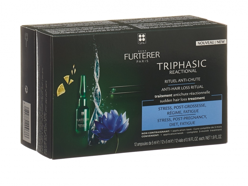 FURTERER triphasic reactional cure 12 x 5.5ml