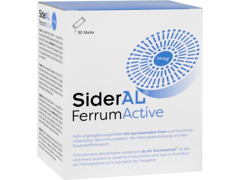 SIDERAL ferrum active 30 x 1.6 g