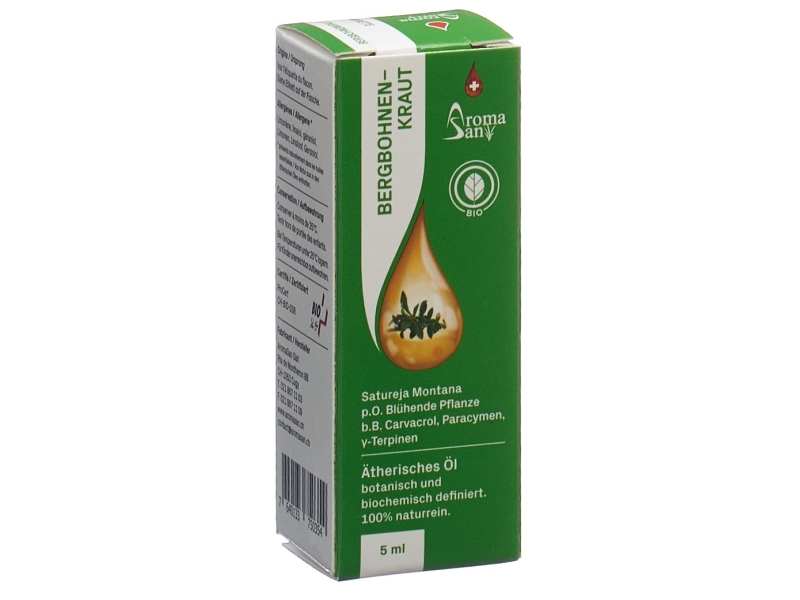 AROMASAN sarriette huile essentielle dans étui bio 5 ml